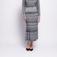 FOIL Black Multi In The Mix Skirt