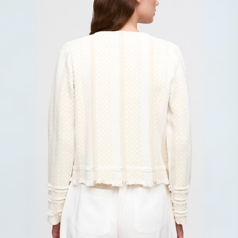 Aldo Martins Crudo Viti Knitted Button Up Jacket