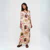 Aldo Martins Kamila Print Long Dress