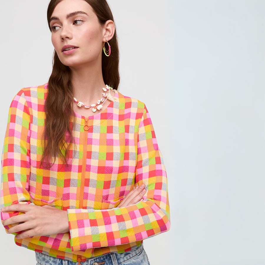 Aldo Martins Multicolour Capri Zip-Up Jacket