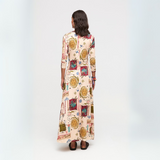 Aldo Martins Kamila Print Long Dress