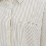 Yaya Phanton Dessin Flowy Pinstripe Shirt