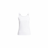 YAYA Pure White 00000 Singlet With Elastic Straps