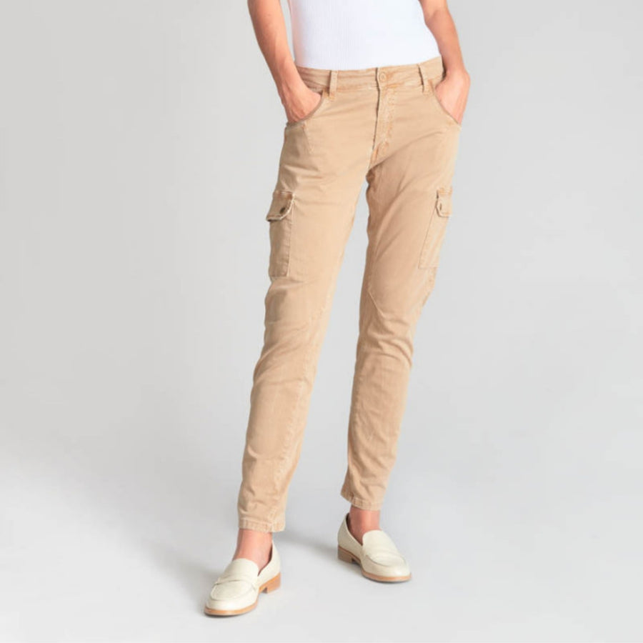 Le Temps Des Cerises Tan Rivera Pants