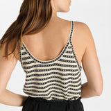 Le Temps Des Cerises Vary Chalk Tank Top