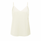 YAYA Off White Singlet With Lace