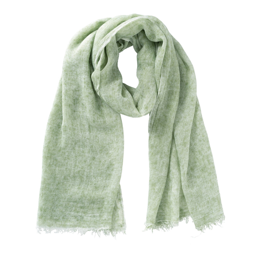 YAYA Sage Green Melange Scarf