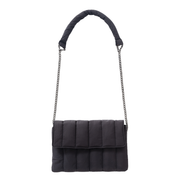 YAYA Black Nylon Crossbody Bag