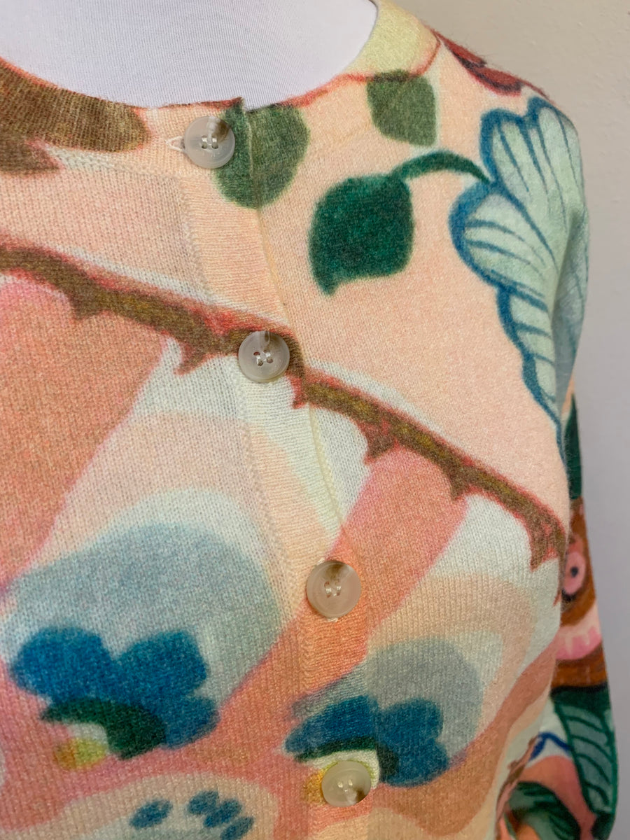 Aldo Martins Rosa Printed Long Sleeve Albert Top