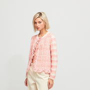 Aldo Martins Woven Peran Jacket in Naranja