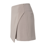 Yaya Milk Brown Woven Mini Skort