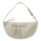 YAYA Sand Beige Cross Body Bag Julia Solid Colour