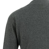 YAYA Anthracite Melange Long Sleeve Mock Neck Top