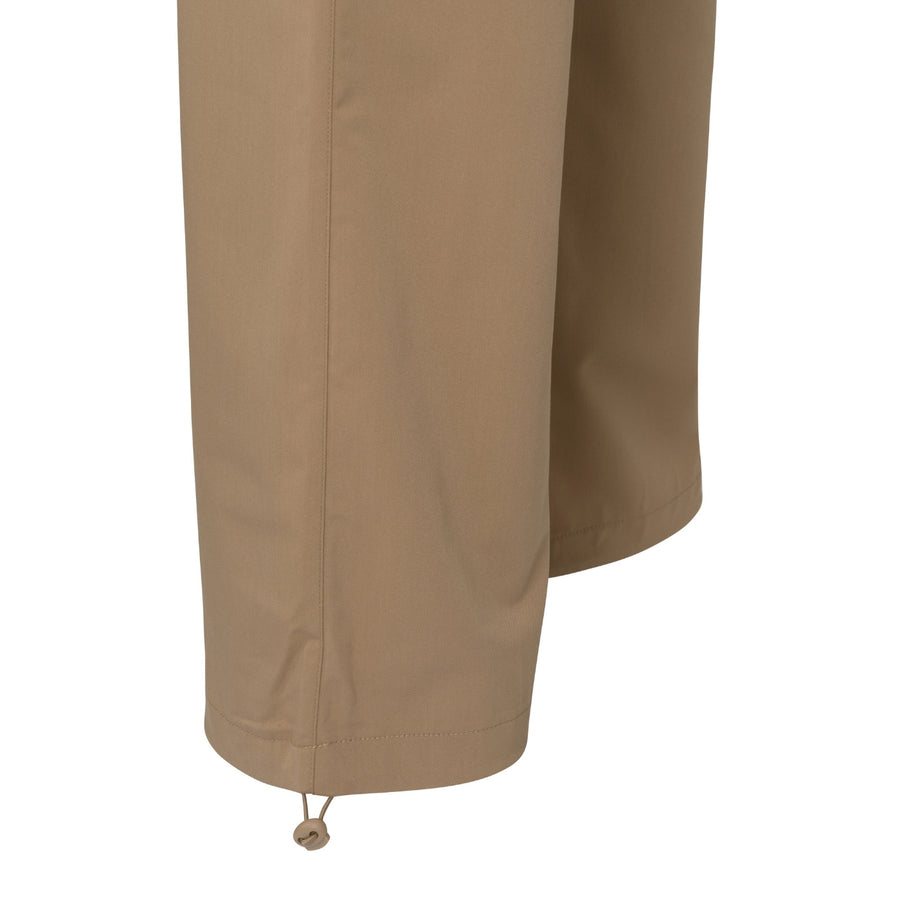 YAYA Tannin Brown Wide Leg Cargo Trousers with Buckles