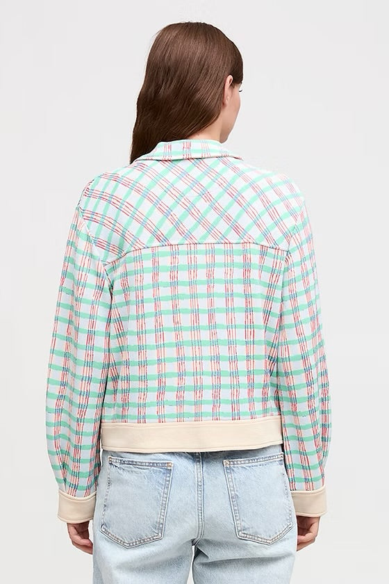 Aldo Martins Marino Devon Plaid Collared Jacket