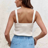 La Petite Etoile Dara Ecru Tank Top