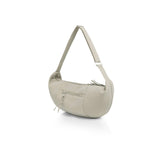YAYA Sand Beige Cross Body Bag Julia Solid Colour