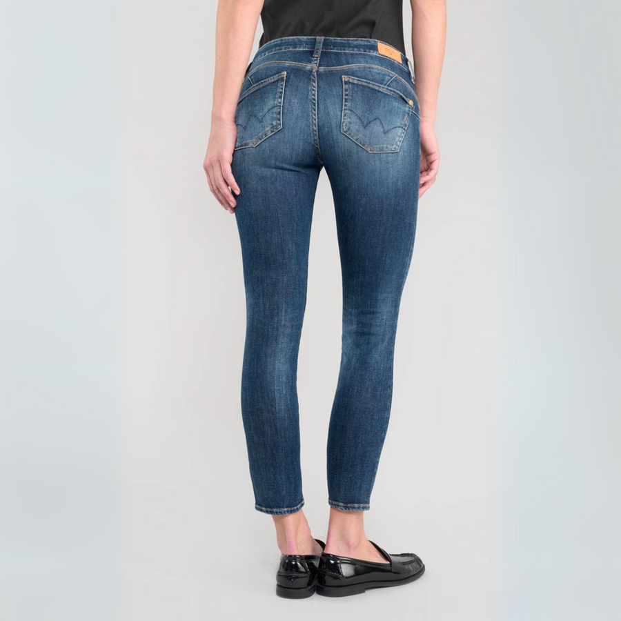 Le Temps Des Cerises Skinny Blue Cropped Yipsi Jeans