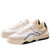 Yaya Washed Black Sneakers with Laces