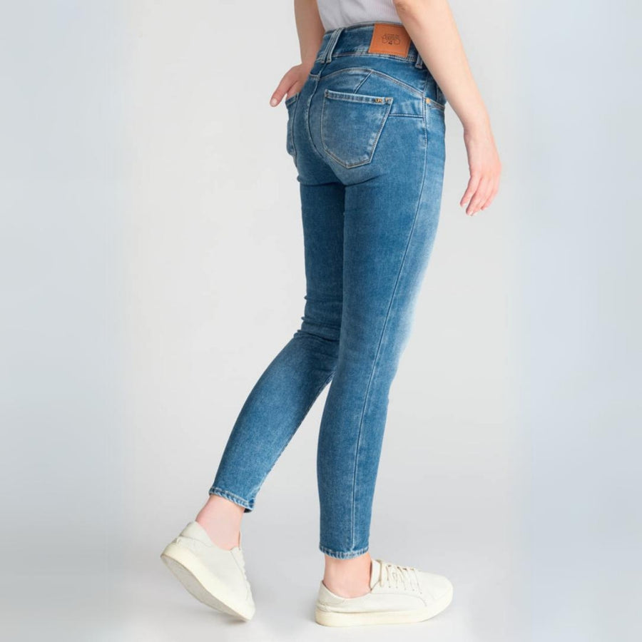 Le Temps Des Cerises Skinny Blue Farmer Jeans