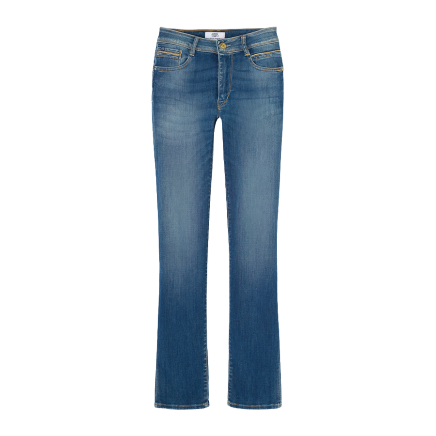 Le Temps Des Cerises Blue Volos Faded Semi-Slim Jeans