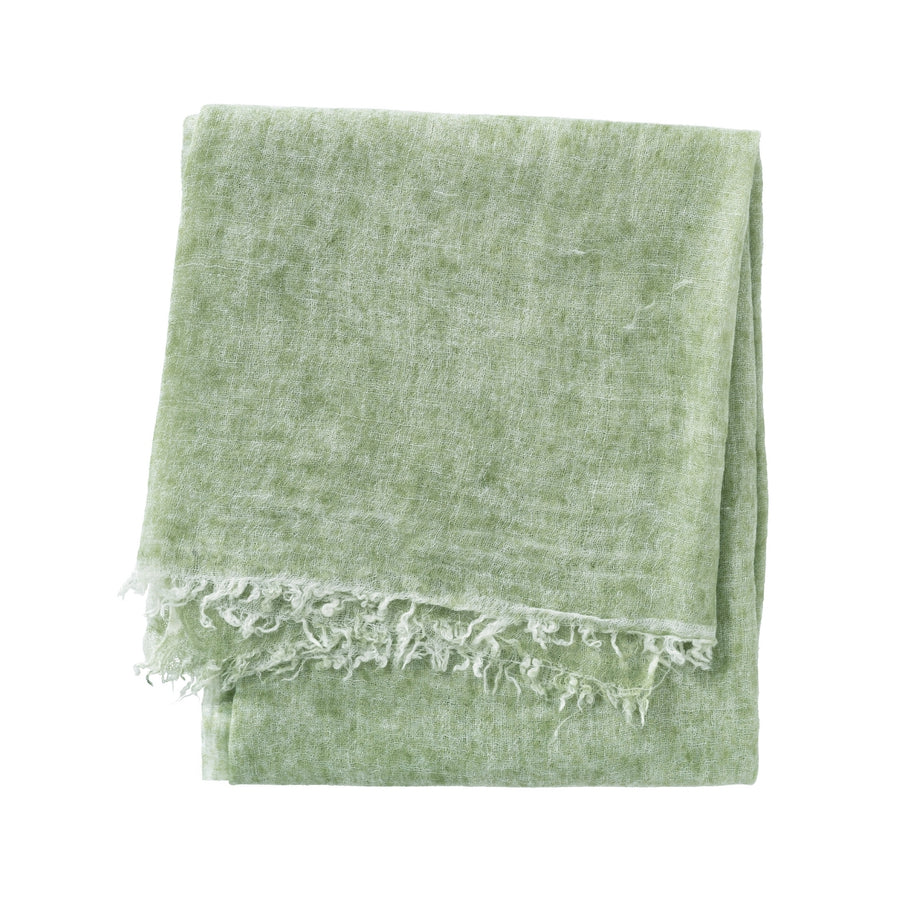 YAYA Sage Green Melange Scarf