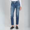 Le Temps Des Cerises Zep Distressed Blue Jeans