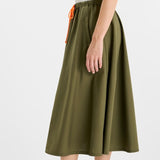 Le Temps Des Cerises Olena Army Skirt