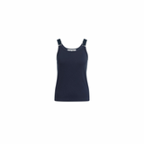 YAYA Navy Blazer Blue Singlet With Elastic Straps