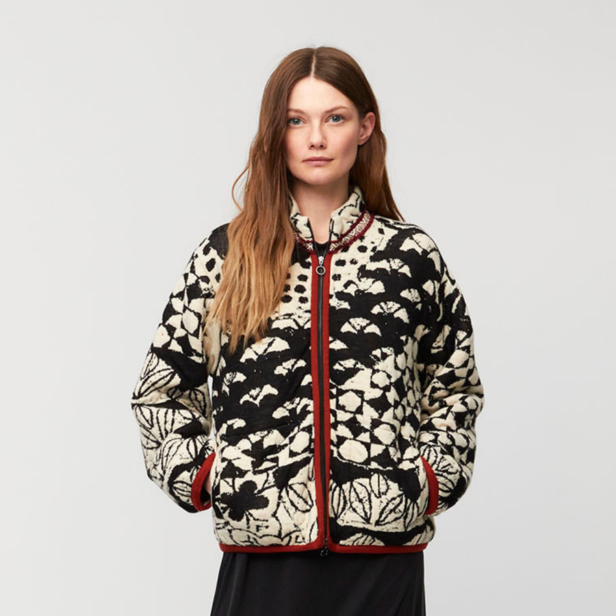 Aldo Martins Multi Vanilla Zip-Up Cadler Jacket