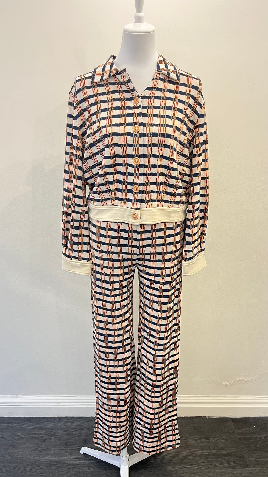 Aldo Martins Teja Devon Plaid Collared Jacket
