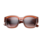Yaya Caribou Brown Coco Wayfarer Sunglasses