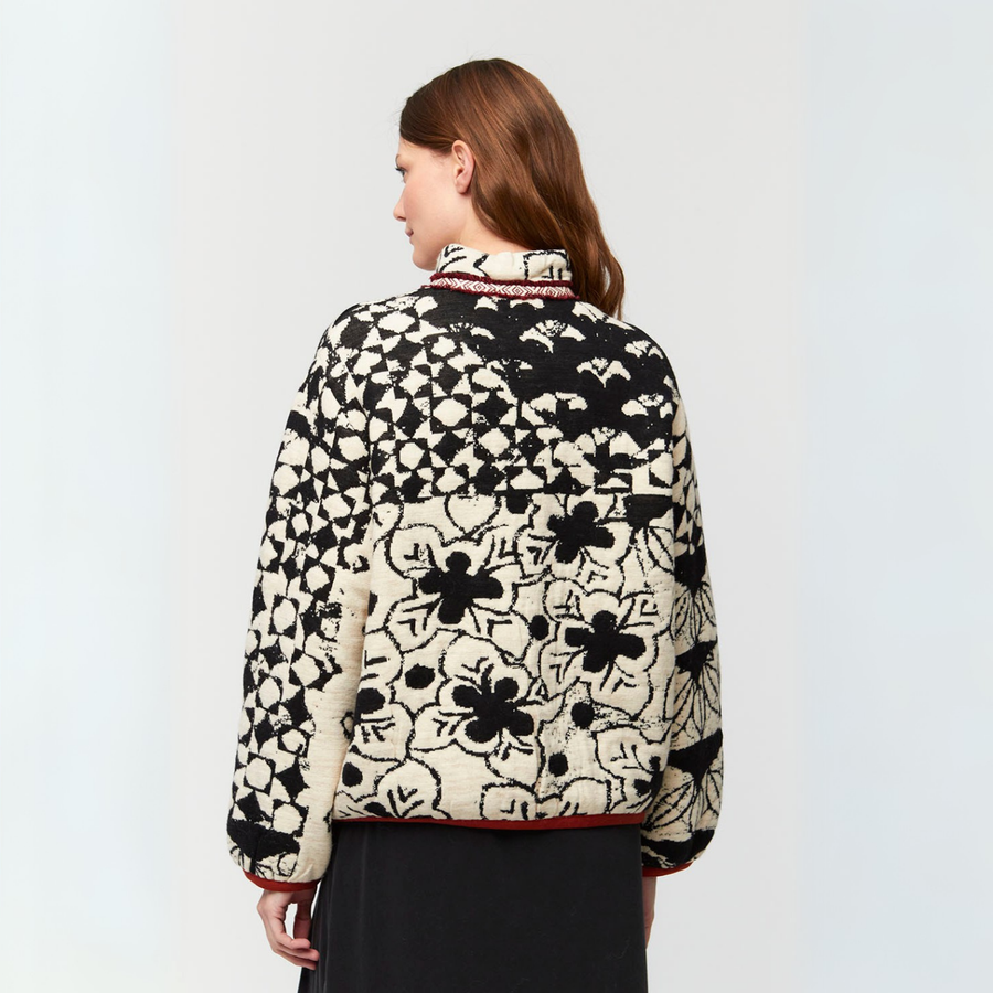 Aldo Martins Multi Vanilla Zip-Up Cadler Jacket