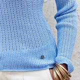 La Petite Etoile Malta Bleu Pull