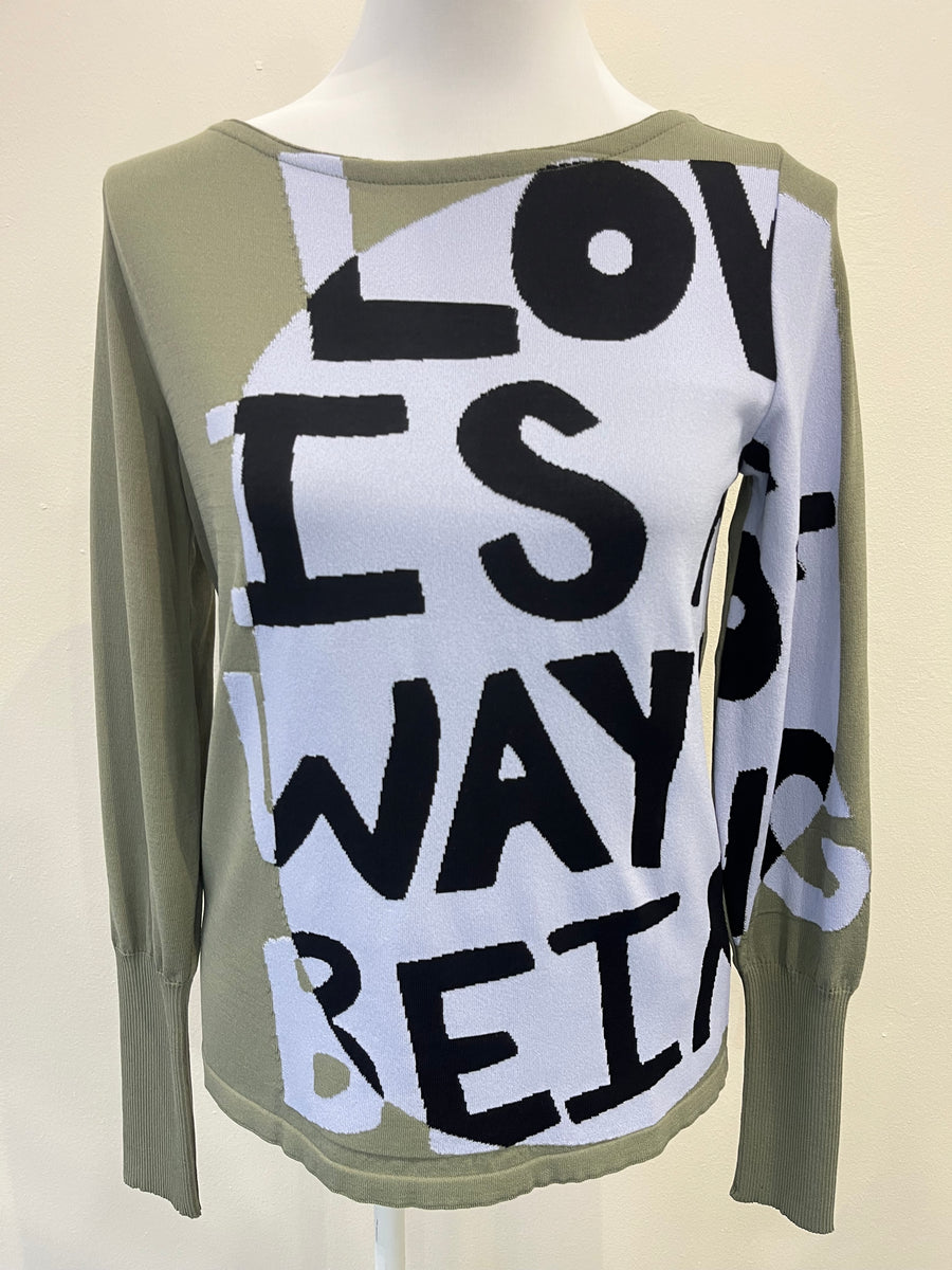 Aldo Martins Ofu Marron Printed Long Sleeve Top