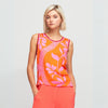 Aldo Martins Sleeveless Corina Top in Coral