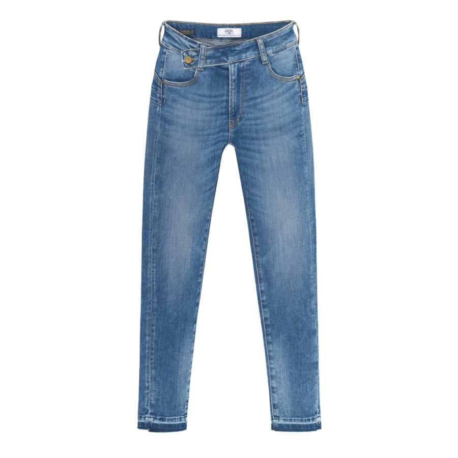 Le Temps Des Cerises Blue Donou High Waisted Jeans