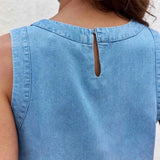 La Petite Étoile Stone Taiko Sleeveless Top