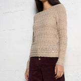 La Petit Étoile Mayson Beige Sweater