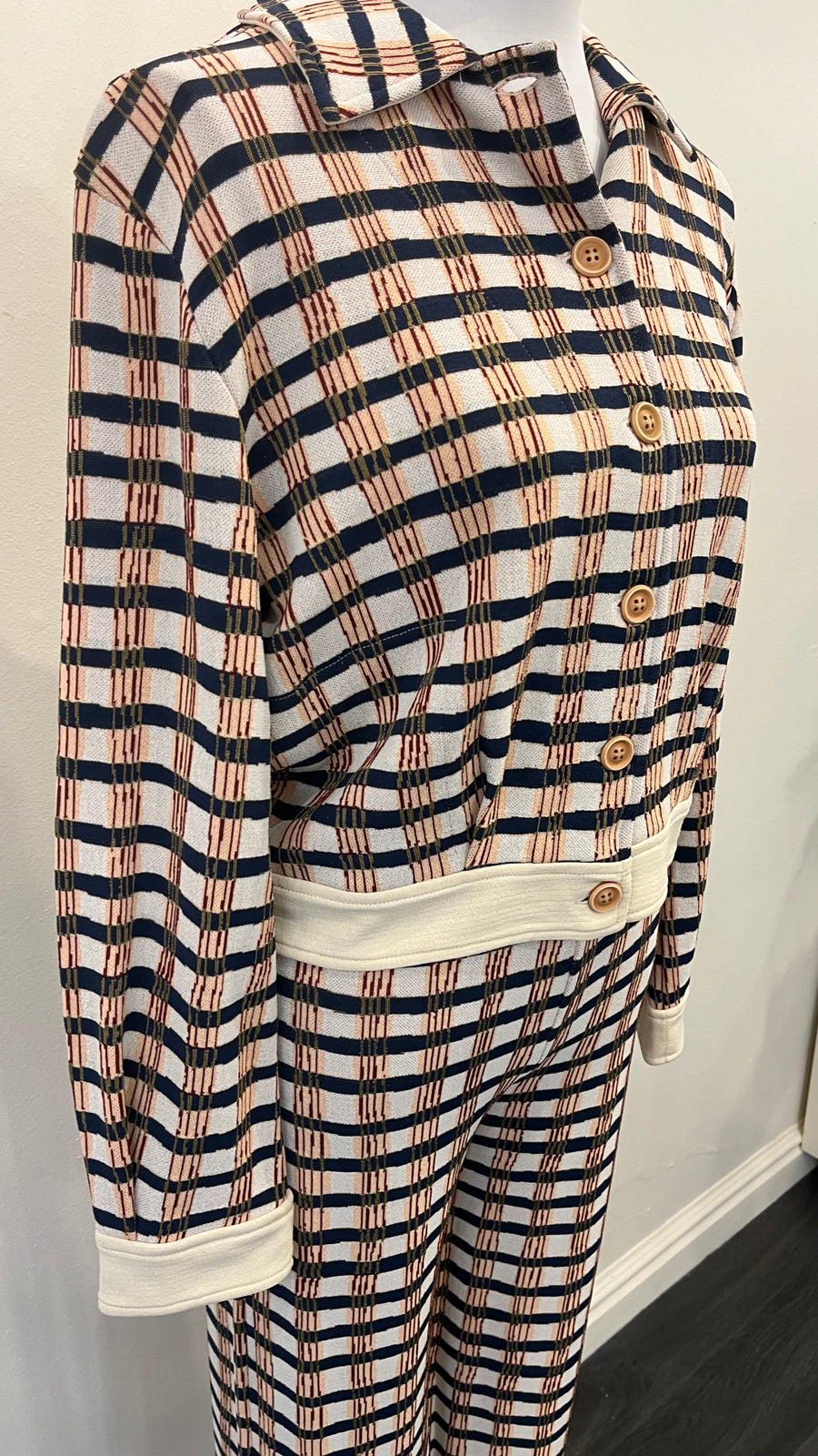 Aldo Martins Teja Devon Plaid Collared Jacket
