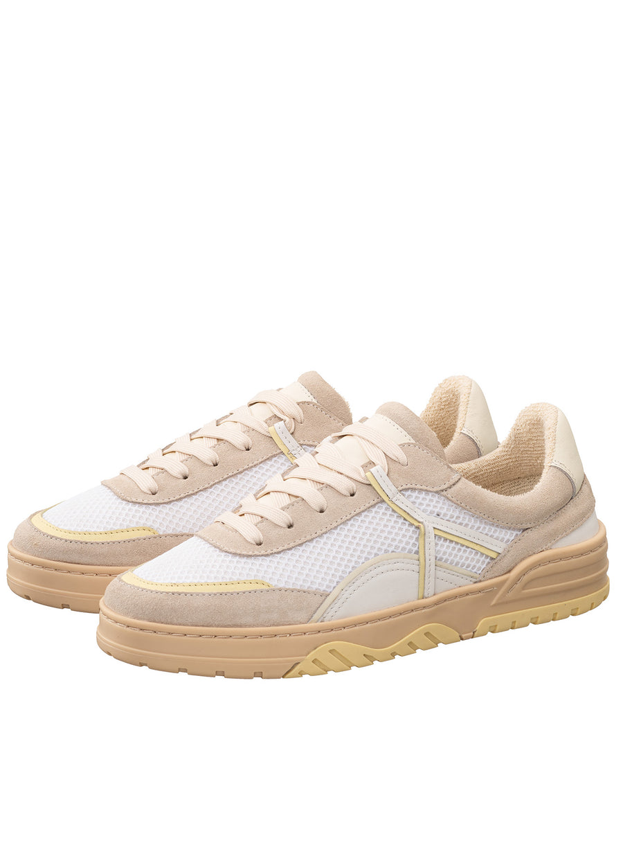 Yaya Lemon Grass Yellow Sneakers with Laces