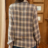 La Petit Étoile Clau Carreaux Blouse