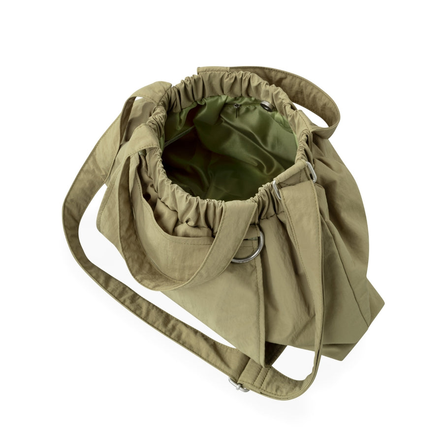 YAYA Eucalyptus Green Nylon Sportsbag