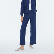 Andam Blue Wide Leg Trouser Pants - 130