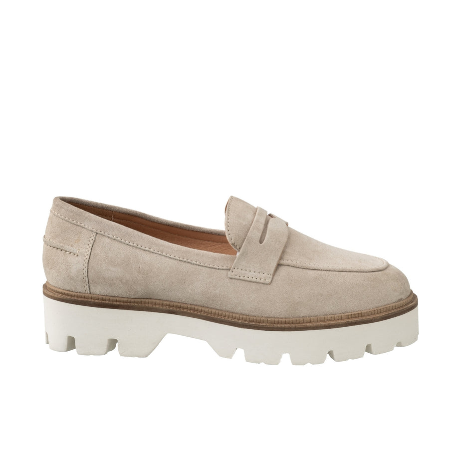 YAYA Winter Twig Beige Suede Loafer