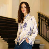 La Petite Étoile Tigre Chani Blouse