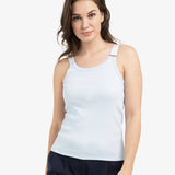 YAYA Ice Blue 99048 Singlet With Elastic Straps