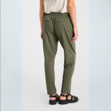 Le Temps Des Cerises Soft Lizard Drawstring Rosi Pants