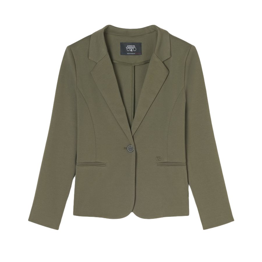 Le Temps Des Cerises Lizard Short Soft Oscar Blazer Jacket