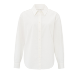 Yaya Blanc De Blanc White Poplin Shirt with Bows
